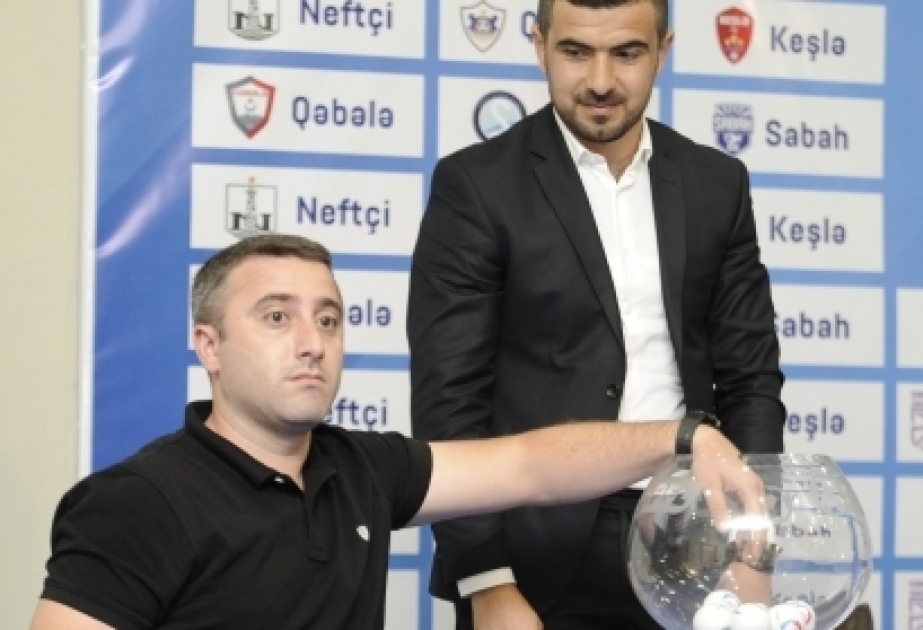 Futbol üzrə Azərbaycan Premyer Liqasının yeni mövsümünün püşkatma mərasimi keçirilib