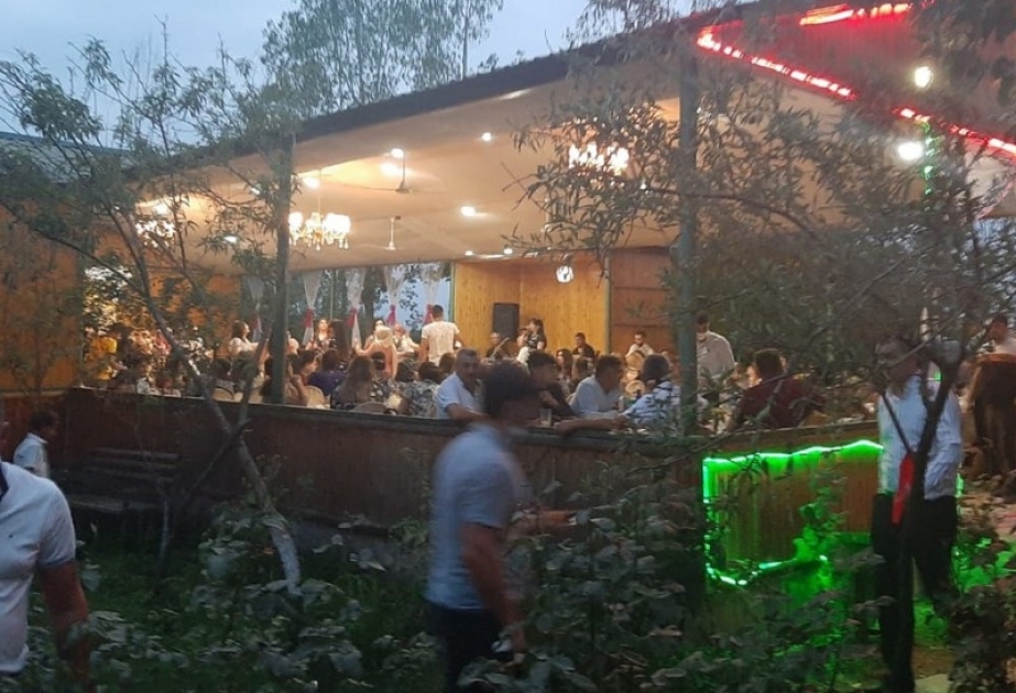 Göyçayda şənlik mərasimlərində pandemiya dövrünün tələbləri kobud şəkildə pozulub
