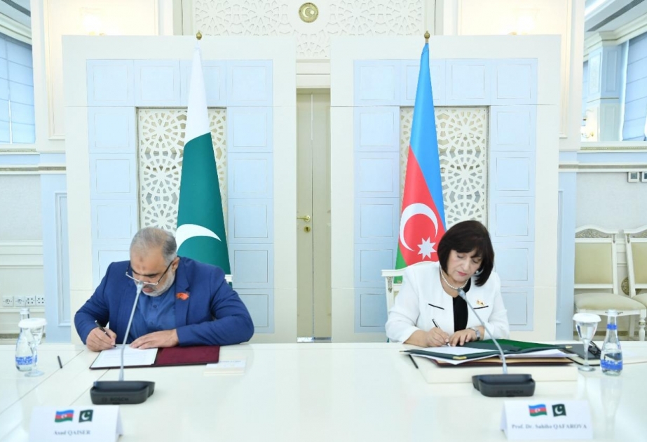 Azərbaycan Milli Məclisi ilə Pakistan Milli Assambleyası arasında Anlaşma Memorandumu imzalanıb