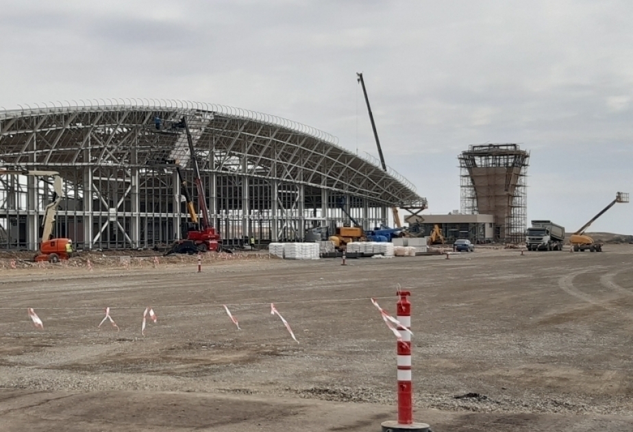 El grupo de trabajo del Centro Interdepartamental visita el aeropuerto internacional de Fuzuli