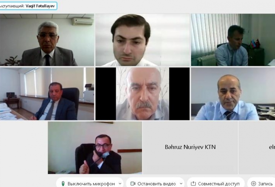 Ekoloji Məsələlər üzrə İşçi Qrupunun iclasında aparılmış monitorinqlərin nəticələri müzakirə olunub