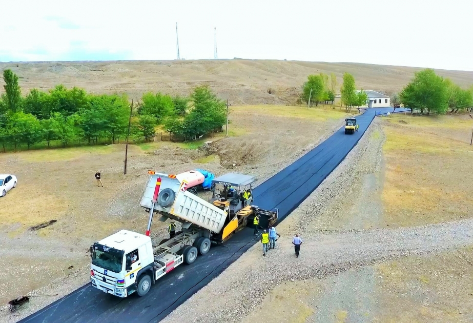 Böyük Kəsik-Ağgöl avtomobil yolu yenidən qurulur