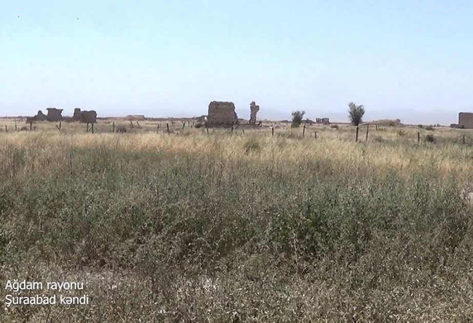 Le ministère de la Défense diffuse une vidéo du village de Chouraabad de la région d’Aghdam