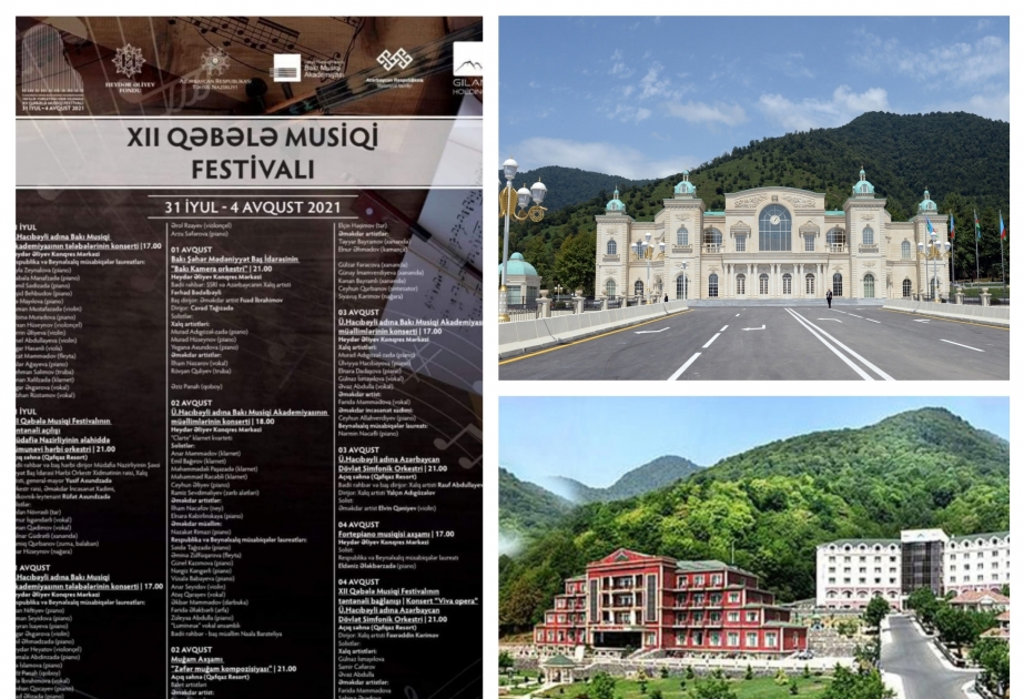 Hoy arranca el XII Festival de Música de Gabala