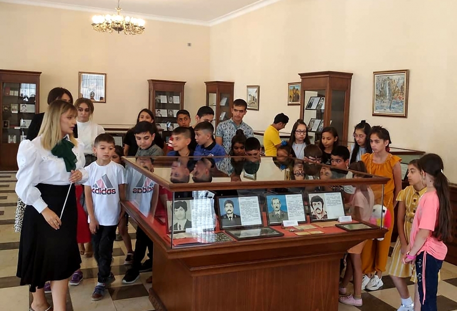 Naxçıvanda təşkil olunan ekskursiyalarda şəhid övladları da iştirak ediblər