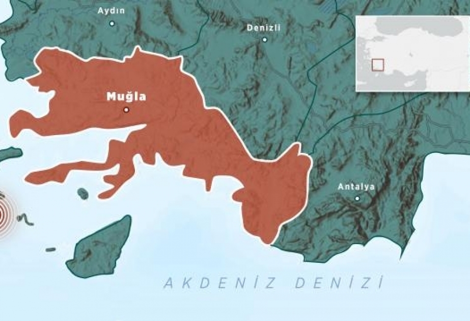 Egey dənizində son 12 saat ərzində 131 yeraltı təkan qeydə alınıb