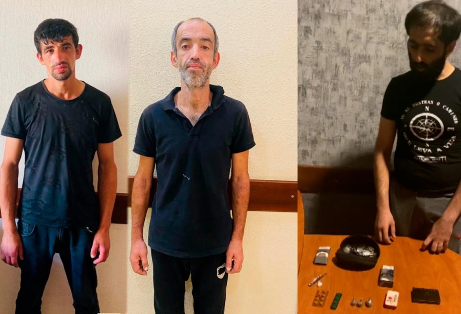 Nərimanov rayonunda narkotik vasitələrin satışı ilə məşğul olan 3 nəfər saxlanılıb