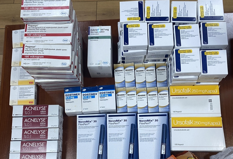 Gömrükçülər müxtəlif adda dərman preparatları aşkarlayıblar