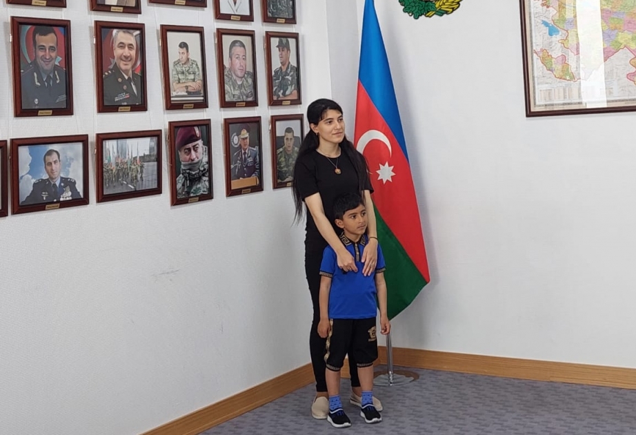 Şəhid ailələrinin üzvləri “Qarabağ müharibəsi qəhrəmanları” fondunda