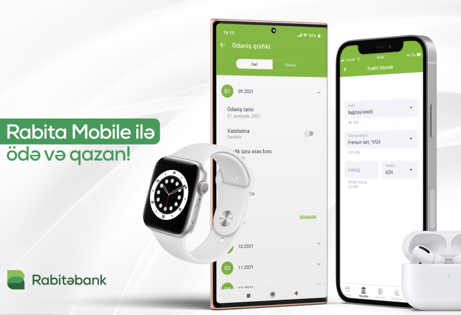 ®  “Rabita Mobile” ilə kredit ödə və dəyərli hədiyyə qazan
