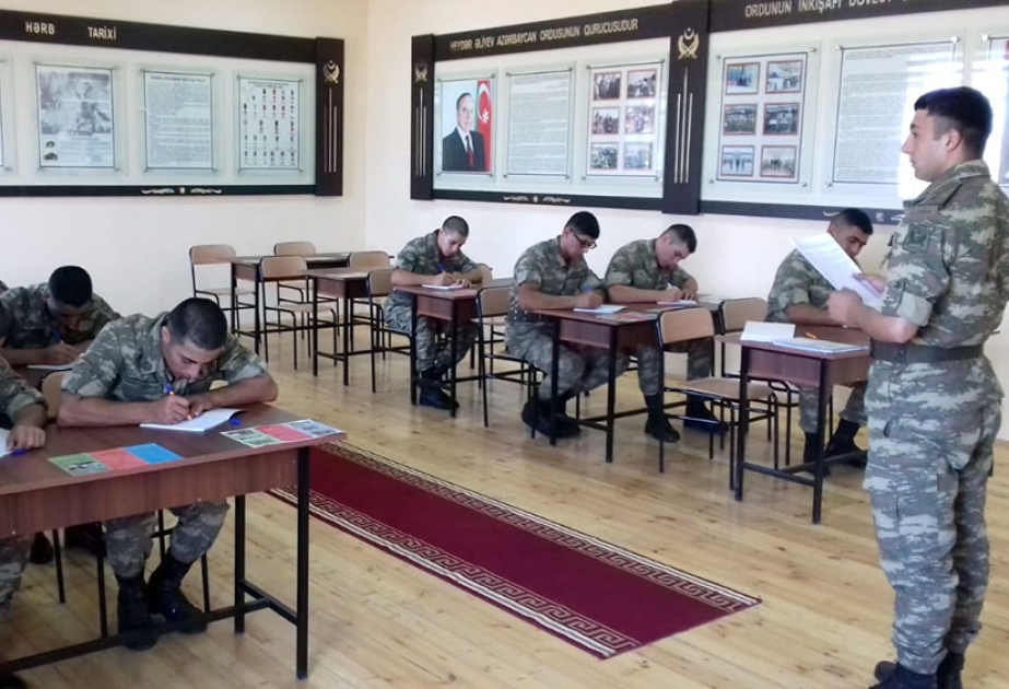 Qoşunlarda yay tədris dövrü başlayıb