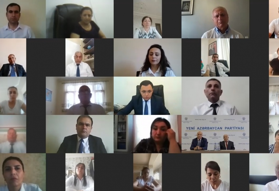 Yeni Azərbaycan Partiyası Qubadlı rayon təşkilatının hesabatı dinlənilib