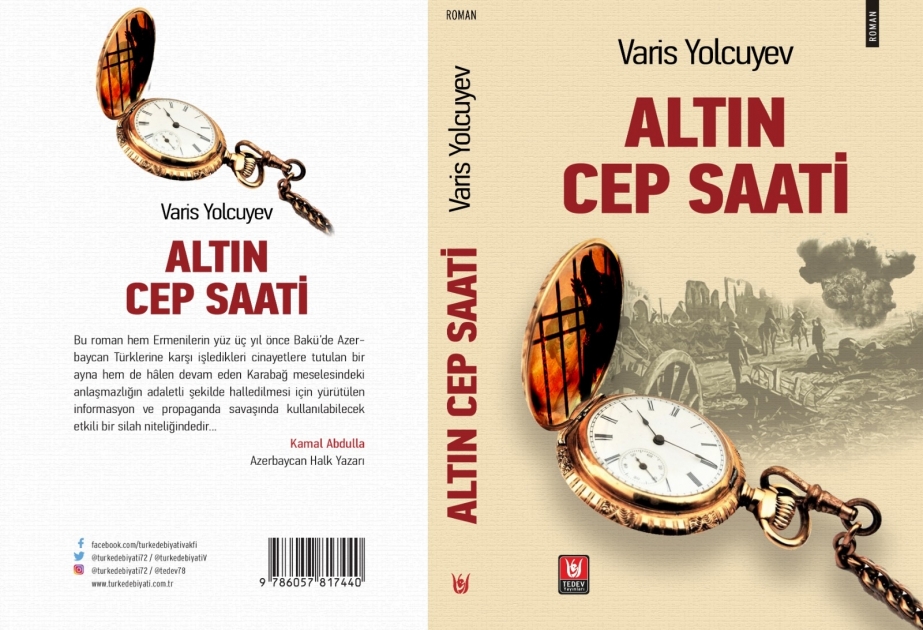 Yazıçı Varisin “Qızıl cib saatı” romanı Türkiyədə nəşr olunub