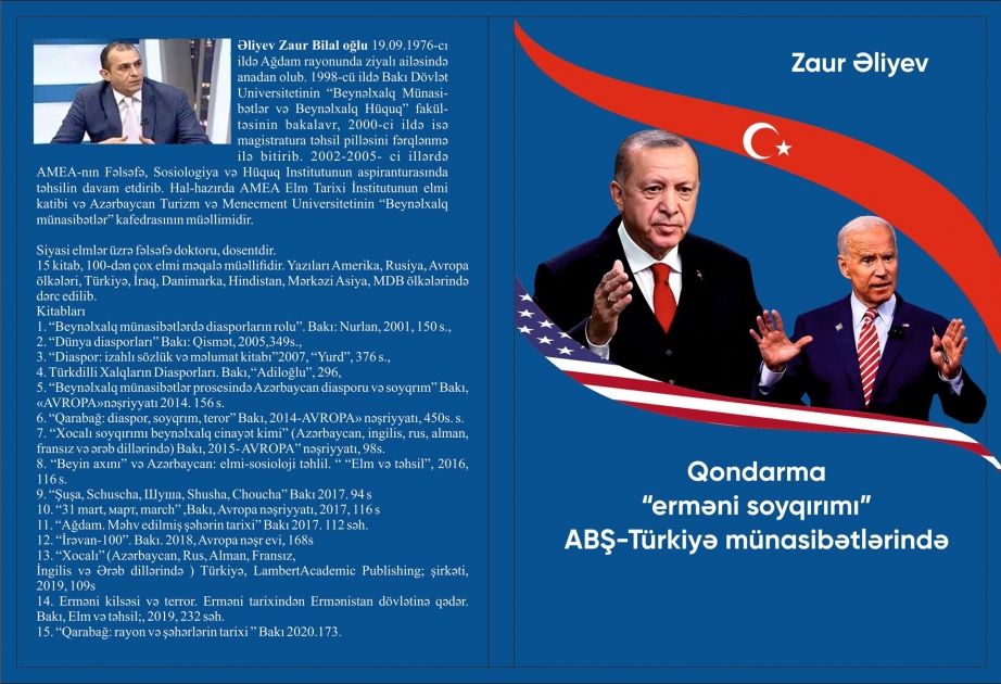 Uydurma “erməni soyqırımı”nı ifşa edən kitab nəşr olunub