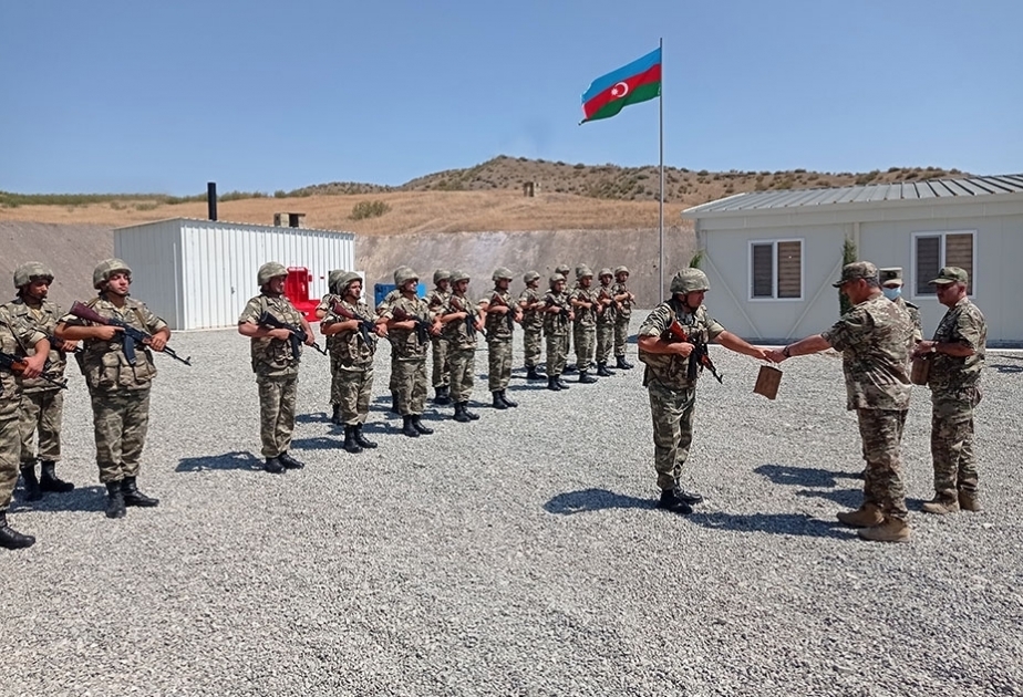 Azerbaijani Defense Minister visits several new military units stationed in liberated territories VIDEO