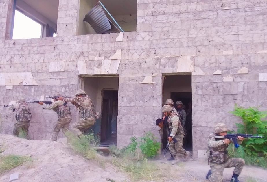Las Fuerzas Especiales del Ejército de Azerbaiyán realizaron ejercicios tácticos especiales en Najchiván