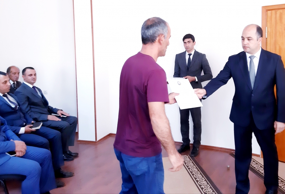 Özünüməşğulluq proqramı çərçivəsində növbəti aktivlər təqdim olunub