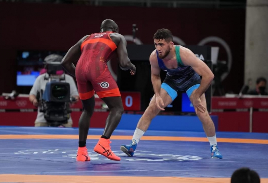 Güləşçimiz Hacı Əliyev Tokio Olimpiadasına uğurla start verib