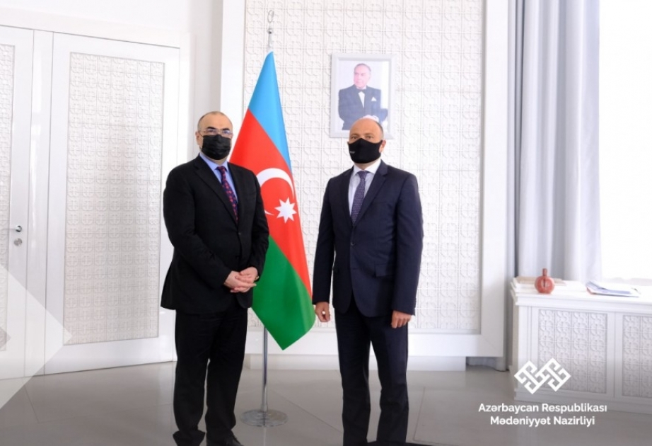 Azərbaycan ilə İraq arasında mədəniyyət sahəsində əməkdaşlığın daha da genişləndirilməsi müzakirə olunub