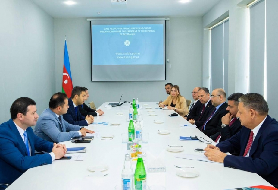 İraqın rabitə naziri “ASAN xidmət” mərkəzinin fəaliyyəti ilə tanış olub