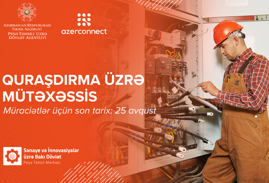 Quraşdırma üzrə mütəxəssis olmaq istəyənlər üçün təlim təşkil ediləcək