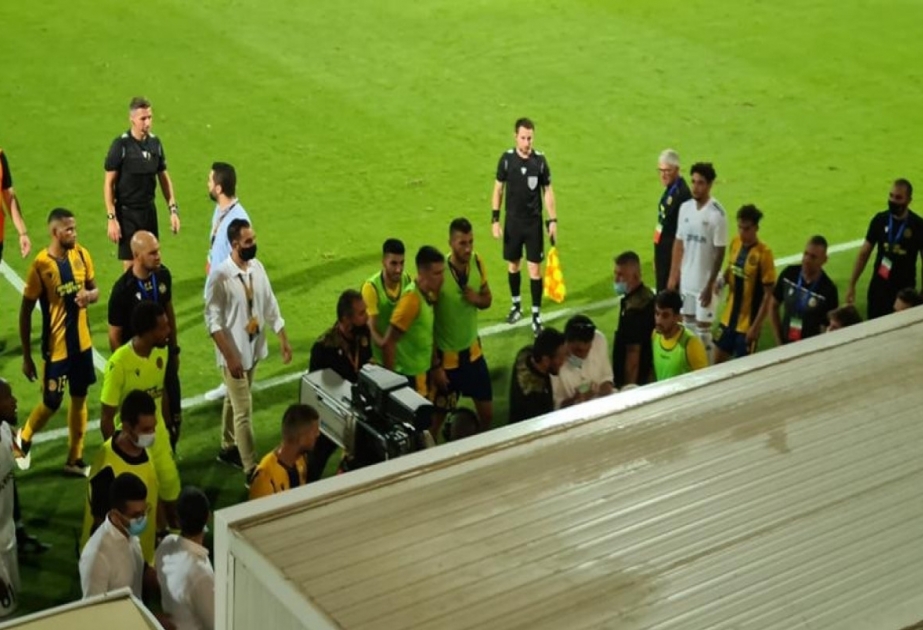 توقيف مباراة باستفزازات مشجعي النادي القبرصي في دوري المؤتمر الاوروبي