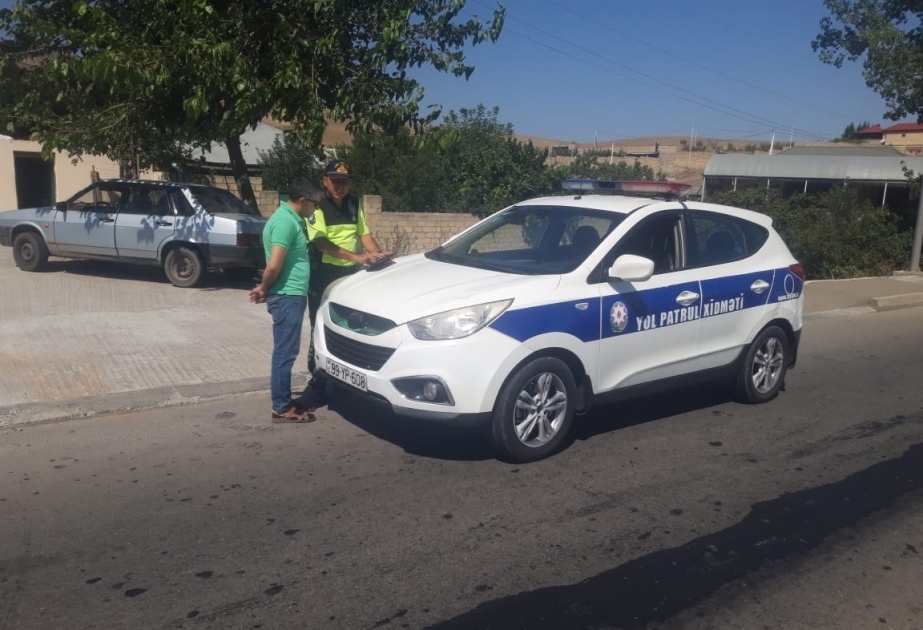 Yol polisi Göygöldə reyd keçirib