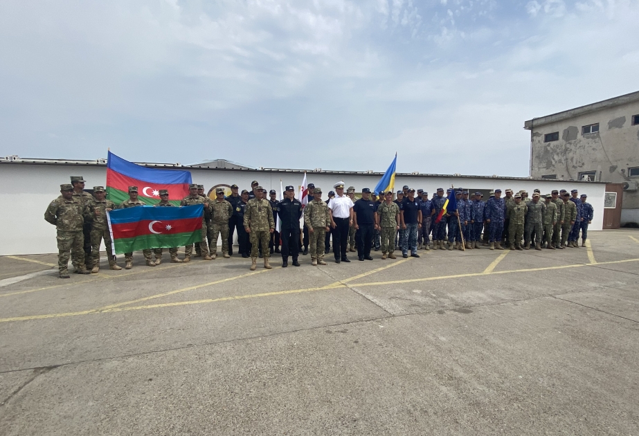 Azərbaycan hərbi dənizçiləri beynəlxalq təlimdə iştirak ediblər