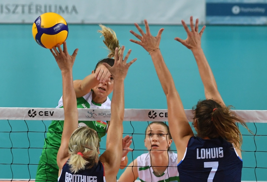 Qadın voleybolçulardan ibarət Azərbaycan millisi Niderland yığmasına uduzub