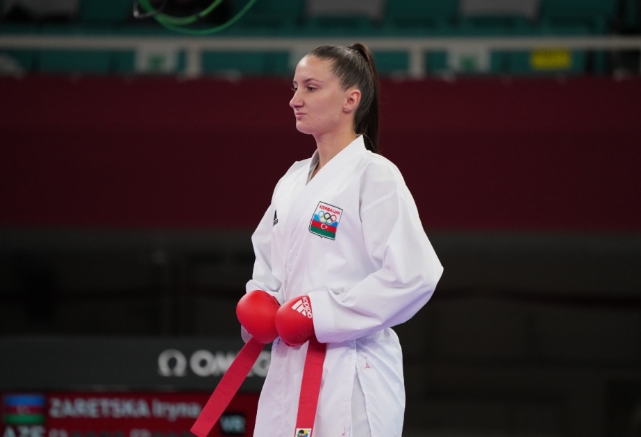 Азербайджанская каратистка Ирина Зарецкая начала Олимпиаду в Токио с победы