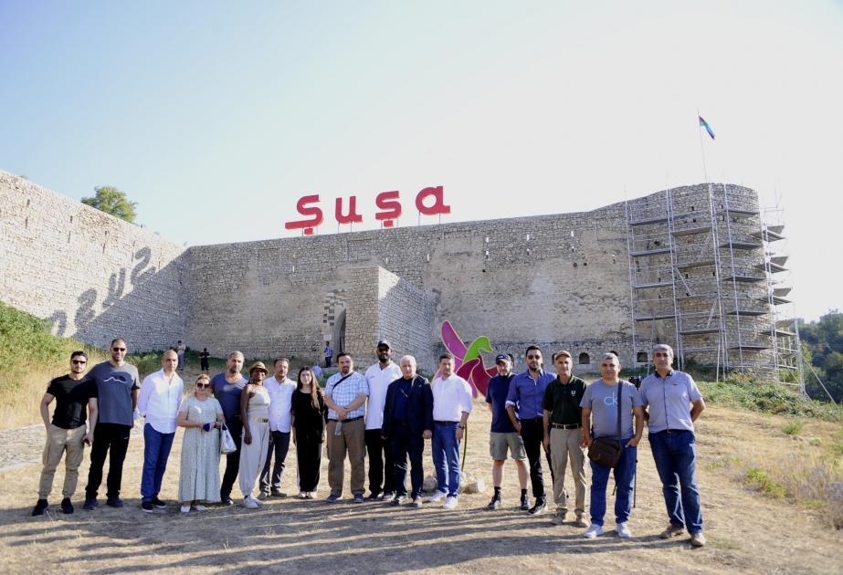 Finaliza la visita de la delegación de Al Jazeera Media Network a Shusha