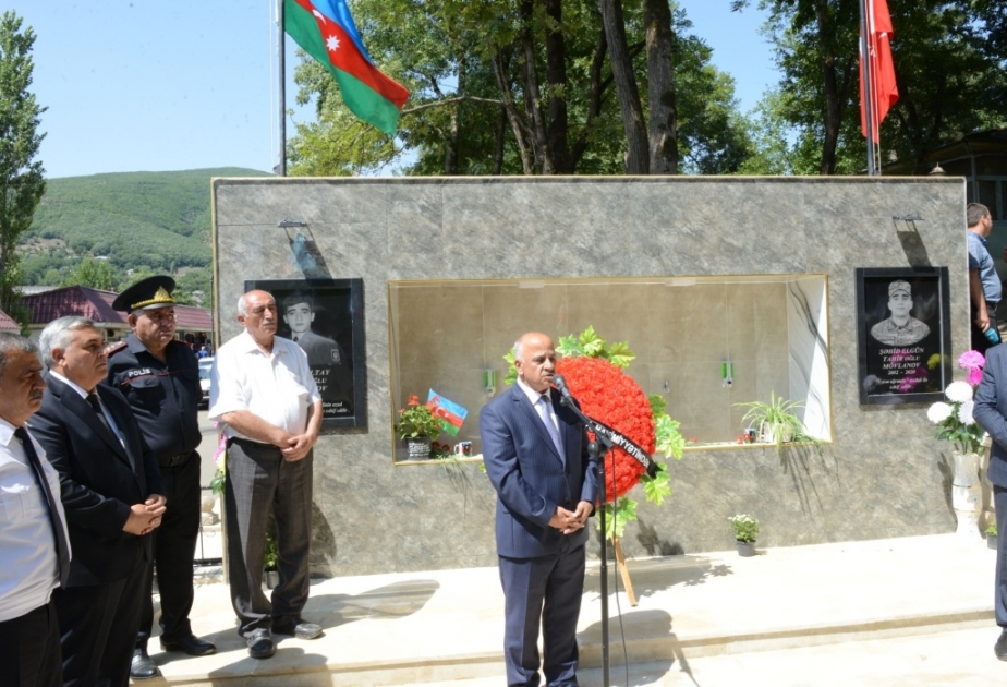 Lerikdə şəhid qardaşların xatirəsinə inşa edilmiş bulaq istifadəyə verilib