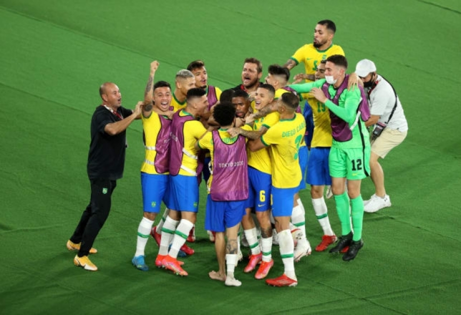 Futbol üzrə Braziliya millisi Olimpiya çempionu adını qazanıb
