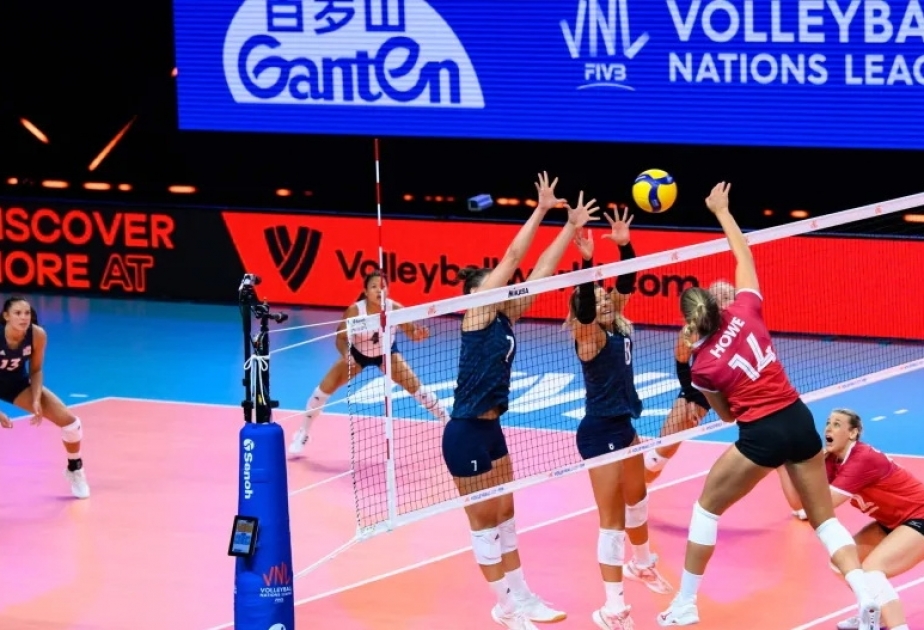 Qadın voleybolçulardan ibarət Azərbaycan millisi Çexiya yığmasına uduzub