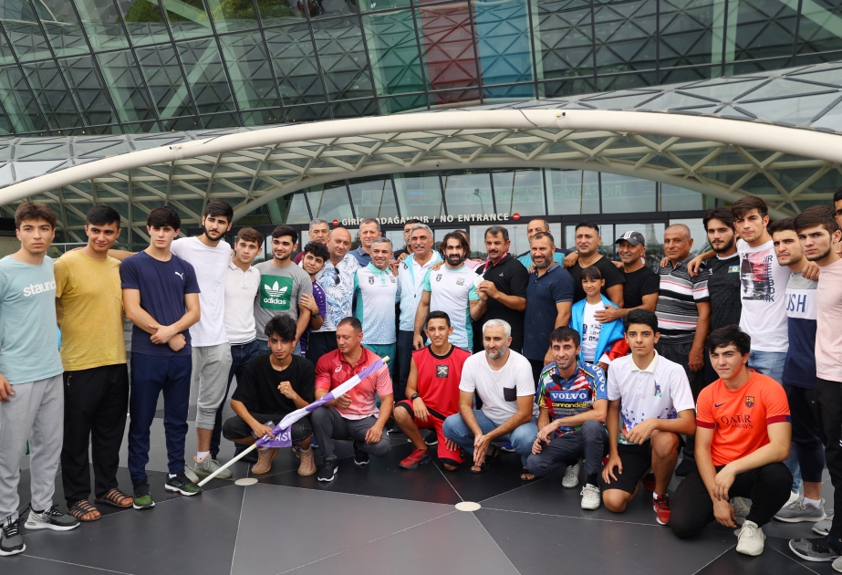 Tokio Olimpiadasında uğurla çıxış edən Azərbaycan karateçiləri Vətənə qayıdıblar