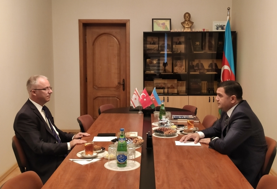 Şimali Kiprin Bakı təmsilçisi Naxçıvanın daimi nümayəndəliyində olub