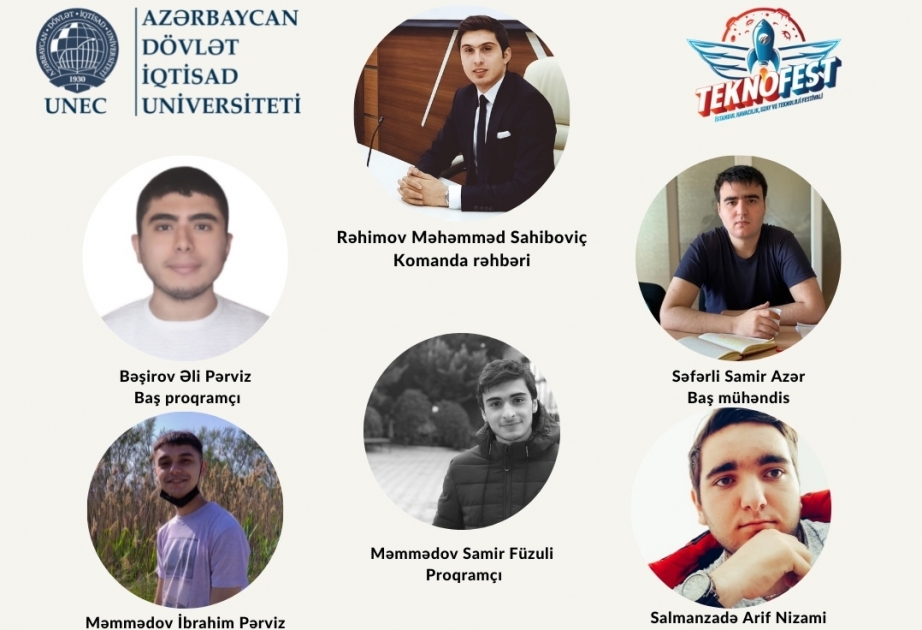 Студенты UNEC будут соревноваться в финале TEKNOFEST