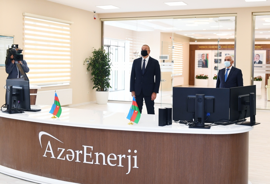 Prezident İlham Əliyev əsaslı şəkildə yenidən qurulan 500/330/220 kilovoltluq “Abşeron” yarımstansiyasının açılışında iştirak edib VİDEO