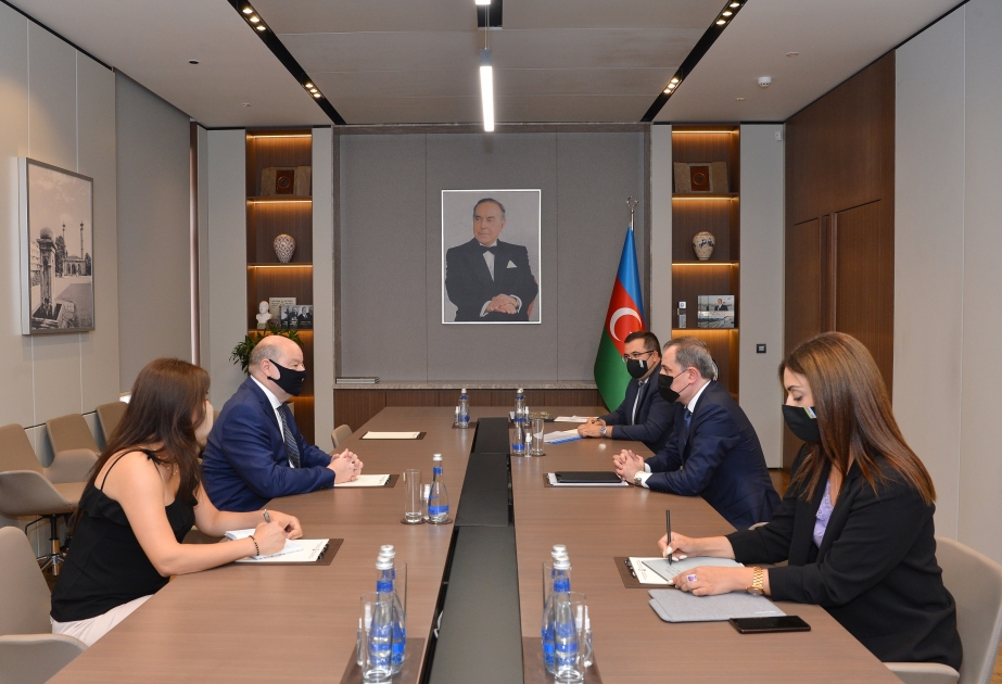 Belçikanın yeni səfiri etimadnaməsinin surətini Azərbaycanın xarici işlər nazirinə təqdim edib