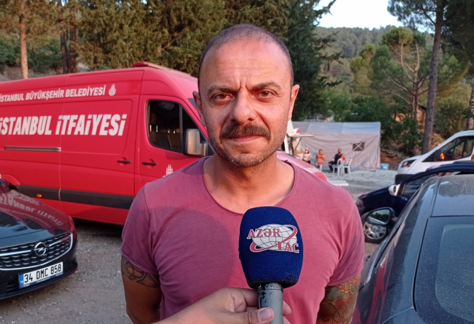 Tevfik Erman Kutlu: Azərbaycandan gələn qardaşlarımızın bizə kömək etməsi qürurvericidir