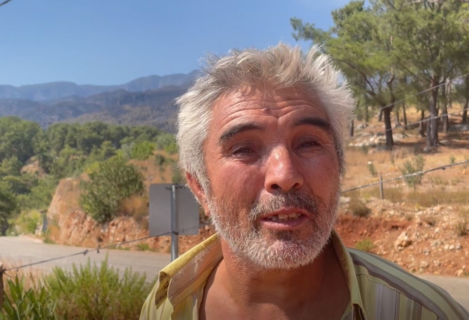 Muğla sakini: Ağır və çətin günlərdə azərbaycanlı qardaşlarımız bizimlə birgə çalışdılar VİDEO