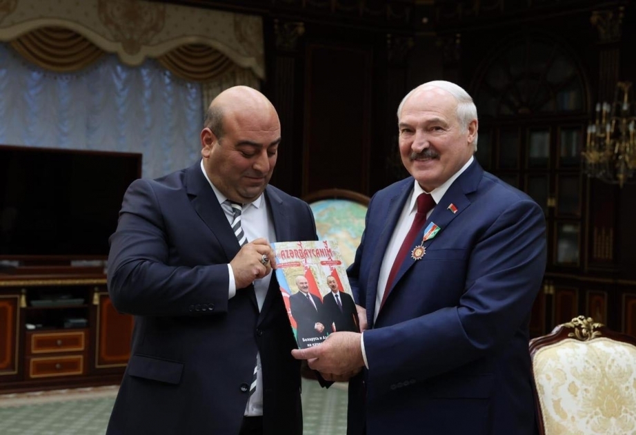 Orden de oro "Amigo de Azerbaiyán" fue otorgada al Presidente de Bielorrusia