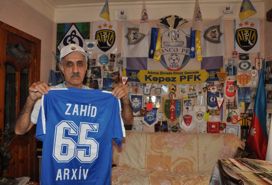 Gəncənin 60 ildir futbola azarkeşlik edən sakini - “Arxiv Zahid” VİDEO