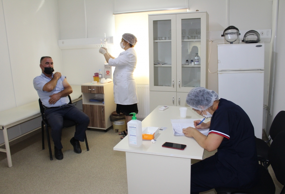 Qəbələdə bu günədək vətəndaşlara 71 min dozadan çox vaksin vurulub