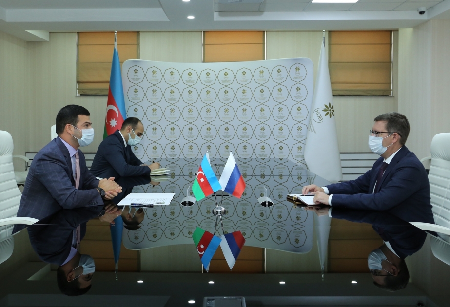 Se abordaron las posibilidades de organizar misiones comerciales entre Azerbaiyán y Rusia