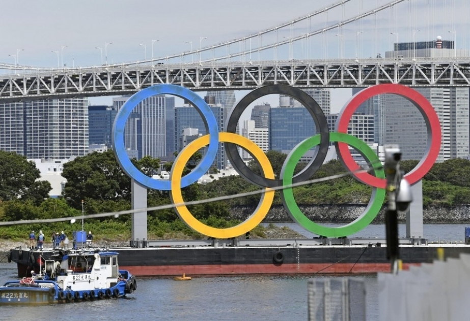 Olympic rings in Tokyo removed, to be replaced with Paralympic logo