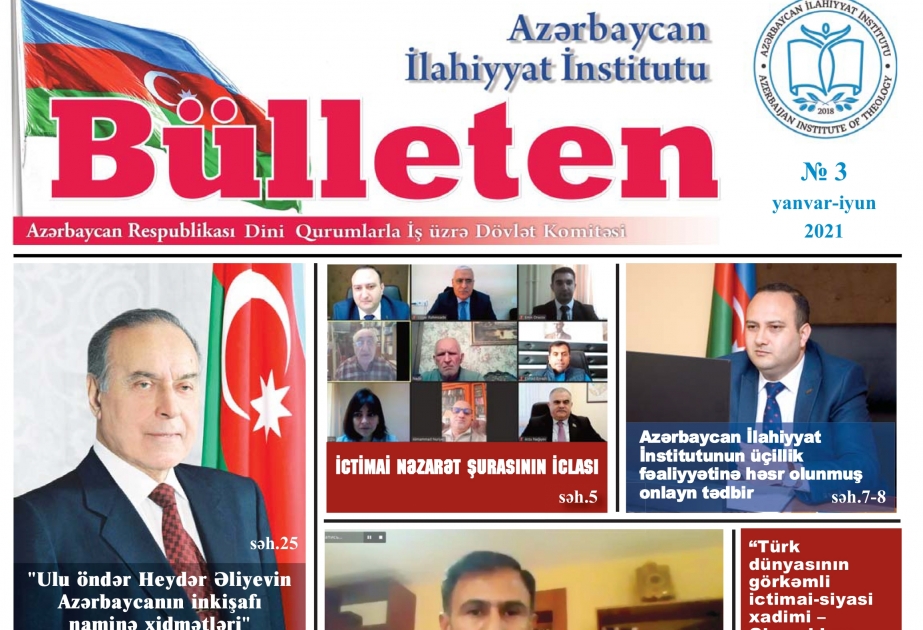 Azərbaycan İlahiyyat İnstitutunun bülleteni çapdan çıxıb