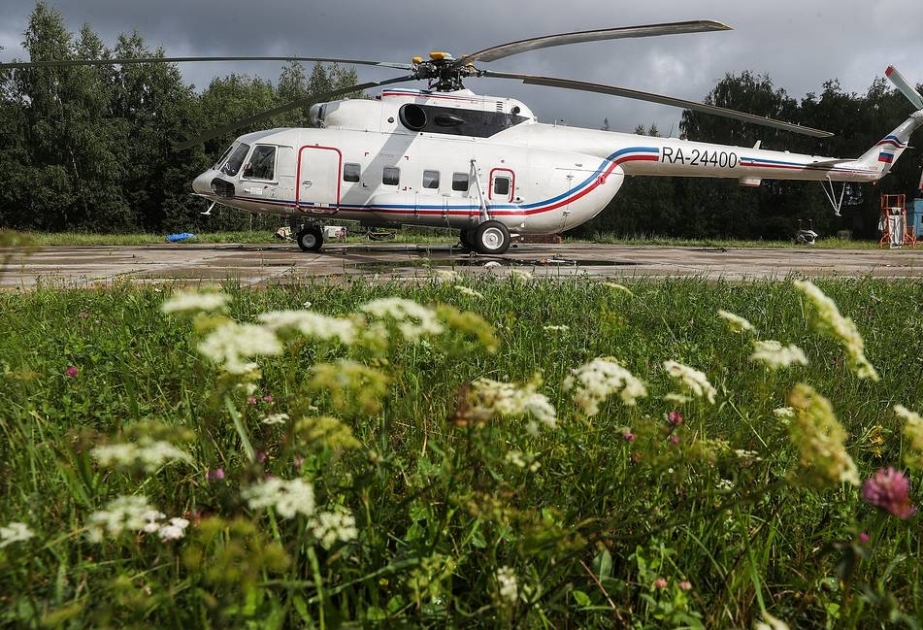 Kamçatkada göyərtəsində 16 nəfər olan helikopter qəzaya uğrayıb