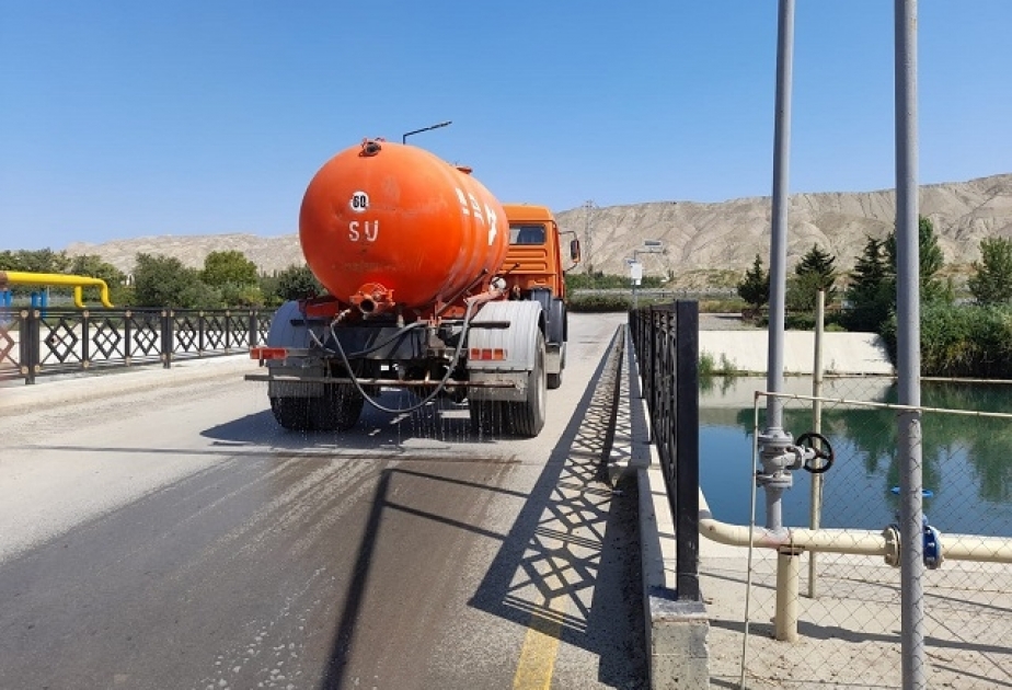 Mingəçevirdə növbəti dezinfeksiya işləri həyata keçirilib
