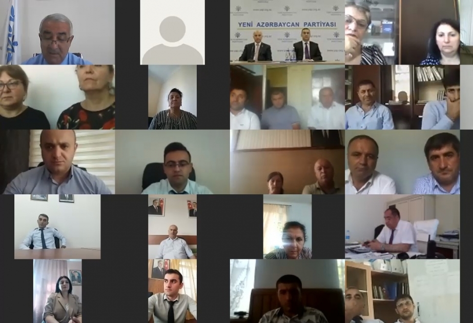 Yeni Azərbaycan Partiyası Balakən rayon təşkilatının XII hesabat konfransı keçirilib